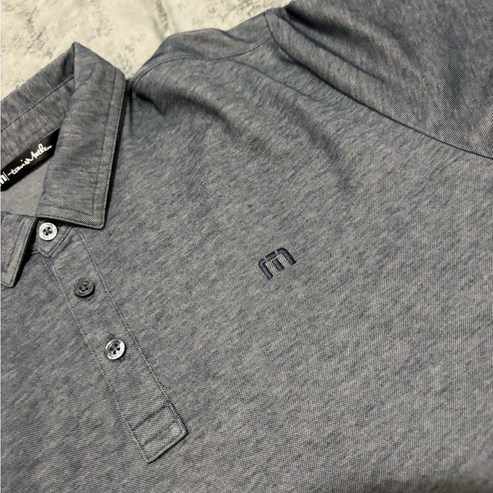 Travis Matthew Gray Polo Shirt